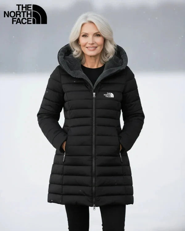 TNF Fleece Lined Quilted Coat - CLEARANCE SALE