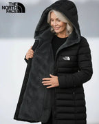 TNF Fleece Lined Quilted Coat - CLEARANCE SALE