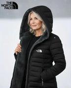 TNF Fleece Lined Quilted Coat - CLEARANCE SALE