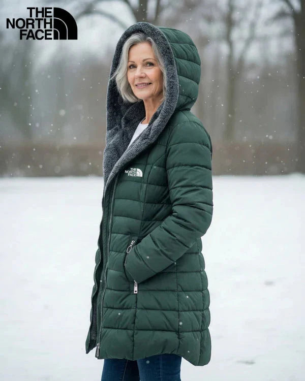 TNF Fleece Lined Quilted Coat - CLEARANCE SALE