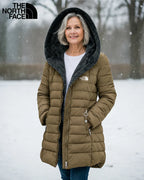 TNF Fleece Lined Quilted Coat - CLEARANCE SALE