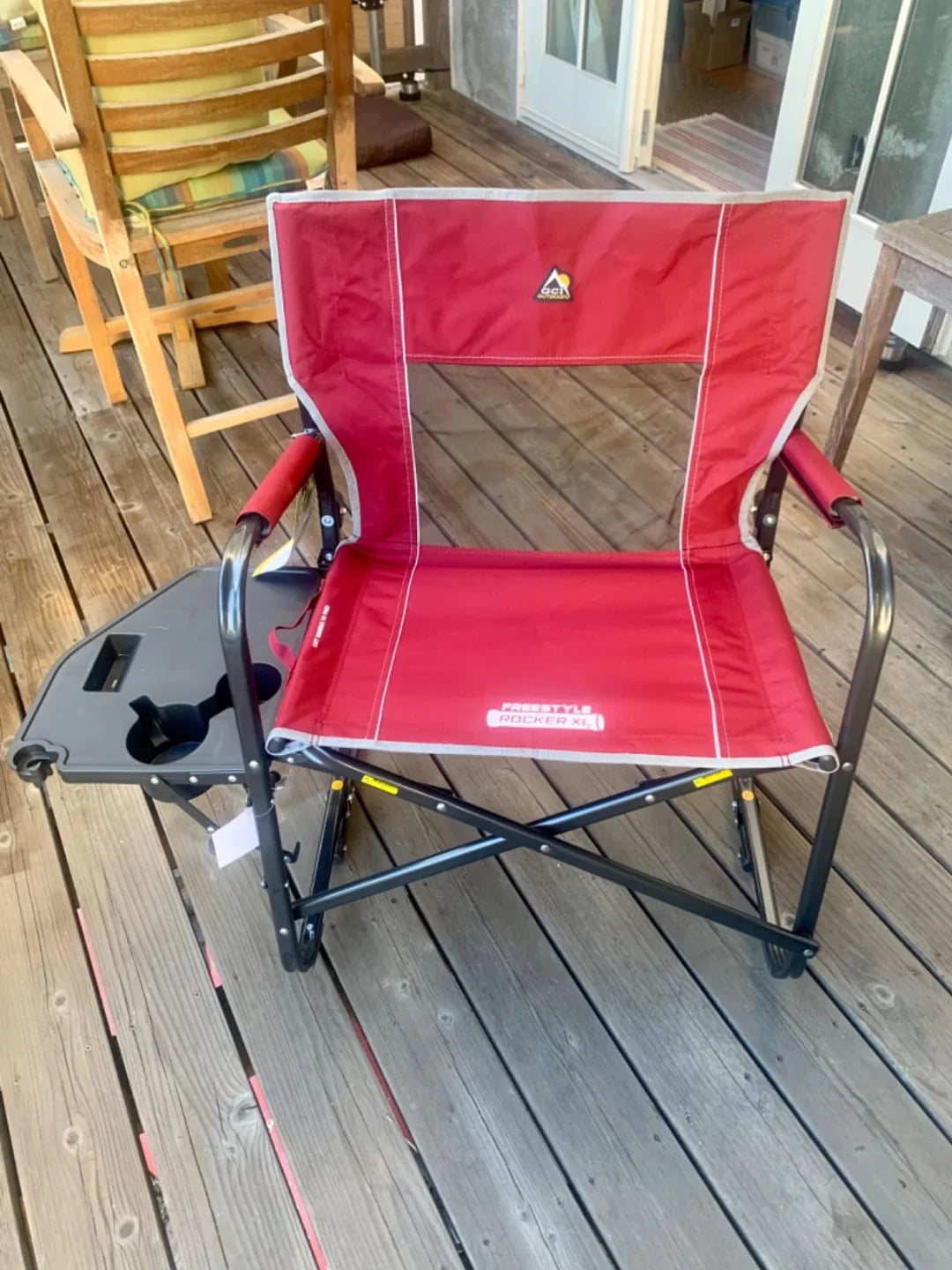 Last day of clearance!!💝Buy 2 Get 2 Free✨Outdoor Camping Chair With Side Table✅400-lb Weight Capacity