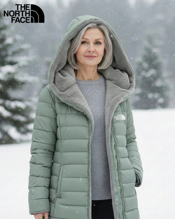 TNF Fleece Lined Quilted Coat - CLEARANCE SALE