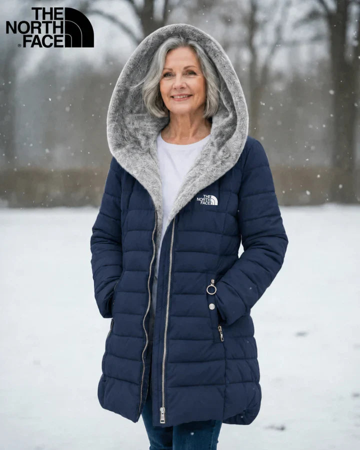 TNF Fleece Lined Quilted Coat - CLEARANCE SALE
